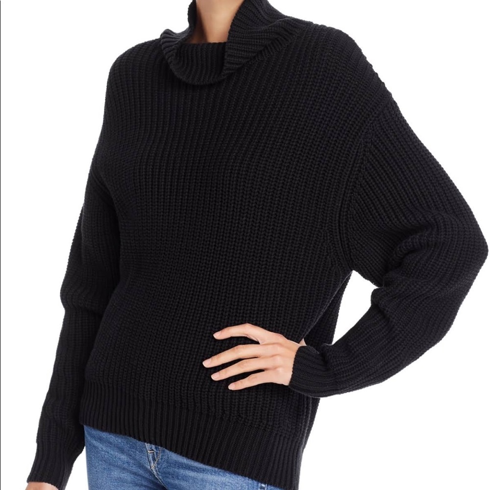 NWT French Connection turtle neck jumper sweater L